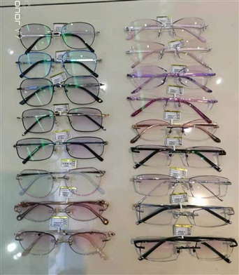 無(wú)框切邊眼鏡